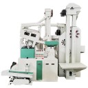 Combined rice mill machine
